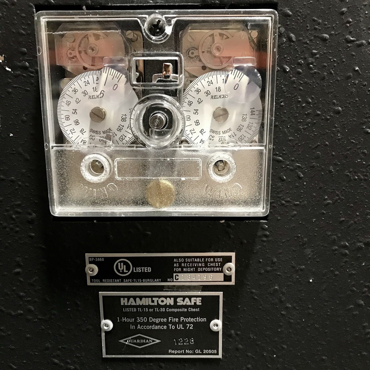 Hamilton Safe 2018 Used Safes/